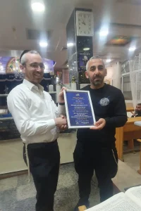 בבית מדרש יד הרמ"א- רמלה ערכו מסיבת סיום פרק שלם במסכת ברכות