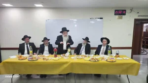 סיום מסכת ביקנעם במעמד הגאון הגדול רבי שרגא שטיינמן שליט"א